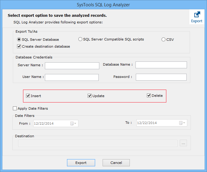 Select Record Types